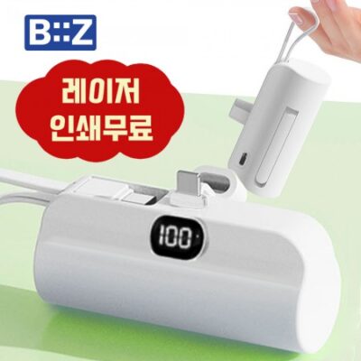 비즈 LED표시창 2in1 도킹 보조밧데리 PL15 대표이미지
