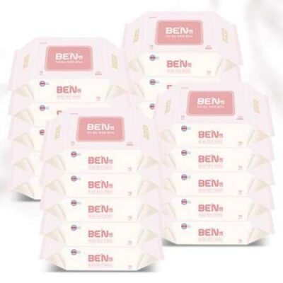 벤 프리미엄 초순수 저자극 엠보싱 물티슈 대표이미지