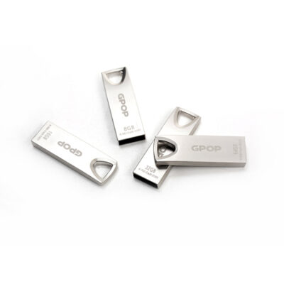 USB 기념품 지피오피 샤인실버 메탈 USB 메모리 16G 대표이미지