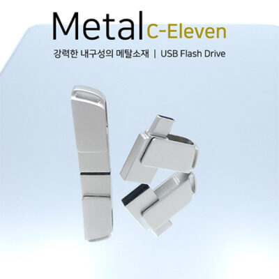 USB 판촉물제작 메탈 C 일레븐 C타입 OTG USB 메모리 32GBb 대표이미지