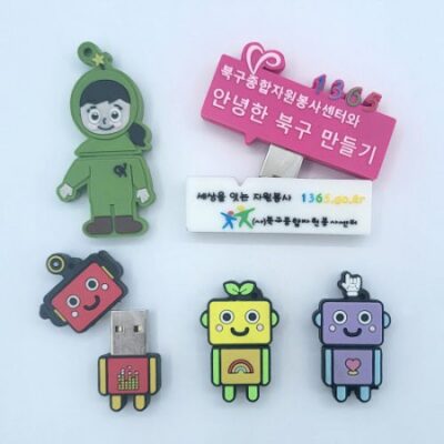 USB메모리 판촉물제작 PVC캐릭터 유에스비 대표이미지