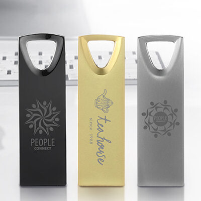 USB제작 갤러리스틸 유에스비 메모리다크그레이골드 32GB 대표이미지