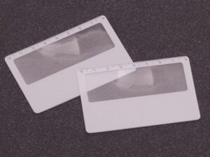 명함 돋보기 관공서 기업홍보물 제작 가로눈금