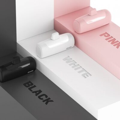 보조배터리제작 에포트 미니 도킹형배터리 5000mAh 일체형 보조밧데리 C타입 8핀 대표이미지