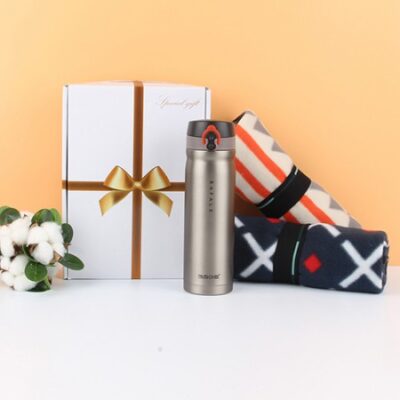 텀블러 500ml무릎담요 2종세트 판촉물제작 대표이미지