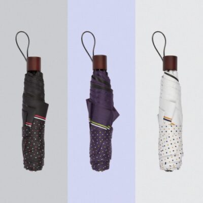 판촉물 제작 아쿠아시티 3단 초경량 땡땡이 암막 우양산자외선차단 대표이미지