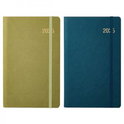 DP별절 양장 엣지 밴드형 다이어리제작 딥올리브피콕그린 대표이미지