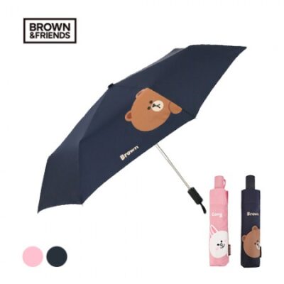 라인프렌즈 판촉물제작 3단 자동우산 빼꼼 대표이미지