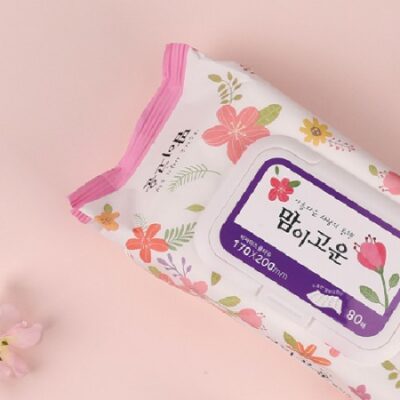 빅사이즈 80매 맘이고운 물티슈제작 엠보싱 대표이미지