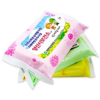 순수 3종 물티슈제작 30매 홍보물품 대표이미지