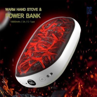 USB충전 불멍LED 손난로 10000mAh 보조배터리제작 대표이미지