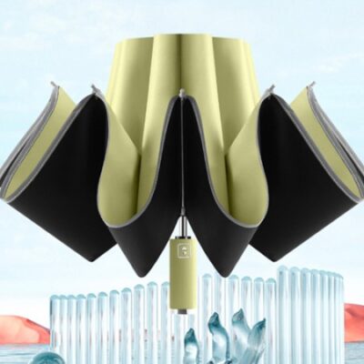 가벼운 파스텔 거꾸로 3단자동우산 암막우산 양우산 판촉물제작 대표이미지