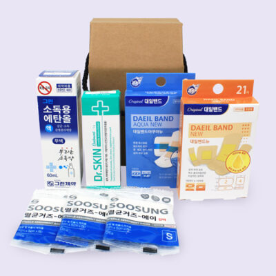 구급함 데일밴드제작 8종세트 병원판촉물 대표이미지