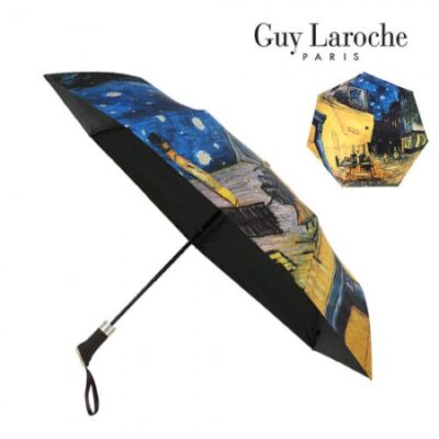 기라로쉬 3단 명화 우산판촉물 카페테라스 완전자동우산 제작 대표이미지