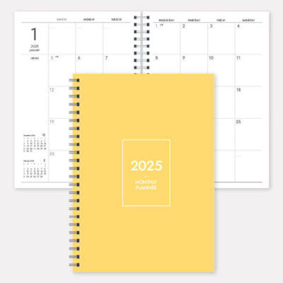 다이어리 주문제작 2025 월간플래너 노트 25절 A5 판촉물 대표이미지