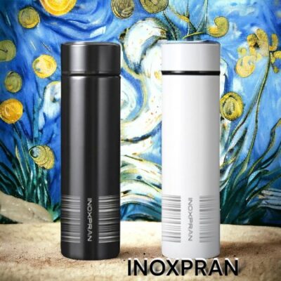 당일 텀블러 인쇄 출고 이녹스프랑 LED온도계 450ml 판촉물제작 대표이미지