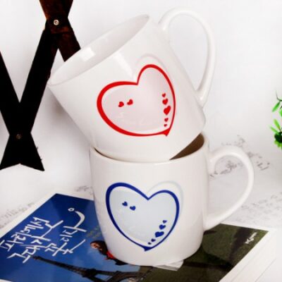 머그컵 인쇄 키친필 하트 머그잔 기념품제작 대표이미지