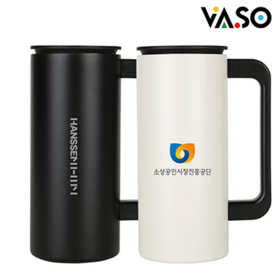 바쏘 아이콘 진공 텀블러 각인 350ml 기념품제작 대표이미지