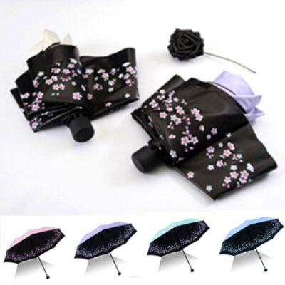 벚꽃 블라썸 UV차단 3단 수동 우산주문제작 대표이미지