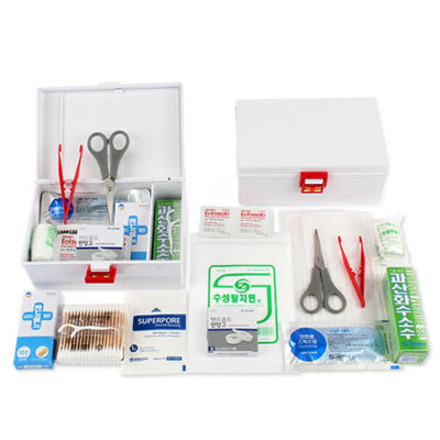 병원판촉물 하모니 로얄 홈닥터세트 4호 B형 구급함 제작 대표이미지