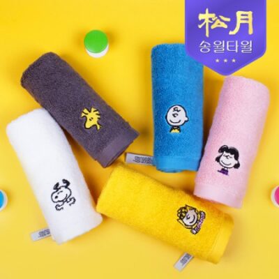 송월타올 답례품 스누피 피너츠 핸드타월34 제작 대표이미지
