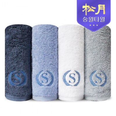 송월타올 항균 슈퍼클래스 A80 타올 180g 수건답례품 제작 대표이미지