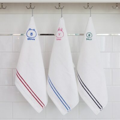 수건답례품 국내산 무한타올 라인 피스오브피스 코마사 핸드타월 70g 대표이미지