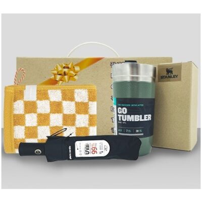 안심생활건강세트 28호 스탠리 고진공 텀블러3단UV컬러암막완자우산체스핸드타올 판촉물제작 상세이미지