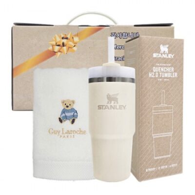 안심생활건강세트 71호 스탠리 텀블러제작 퀜처 H2.0 414ml베어타올150g 대표이미지