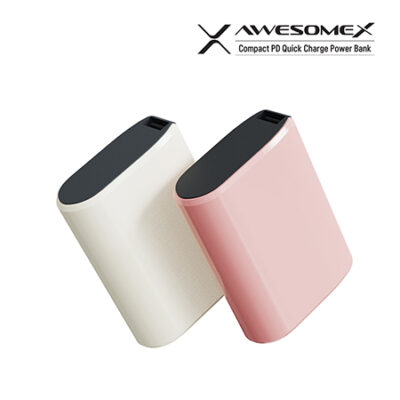 어썸엑스 컴팩트 PD 고속충전 보조배터리 판촉물 제작 10000mAh 최대 20W 이상 대표이미지