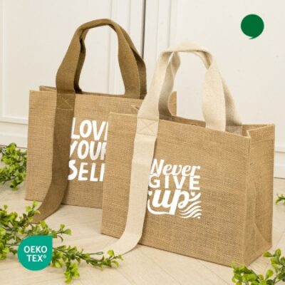 에코백주문제작 오코텍스 인증 쥬트 주리백 대표이미지