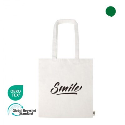 오코텍스리사이클 화이트 컬러라이트 에코백주문제작 38cmx42cm 대표이미지