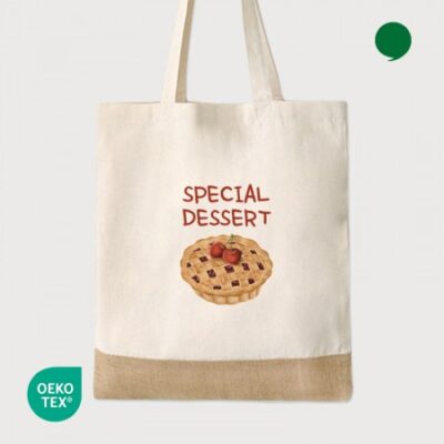 오코텍스인증 내츄럴쥬트투톤 에코백제작 대표이미지