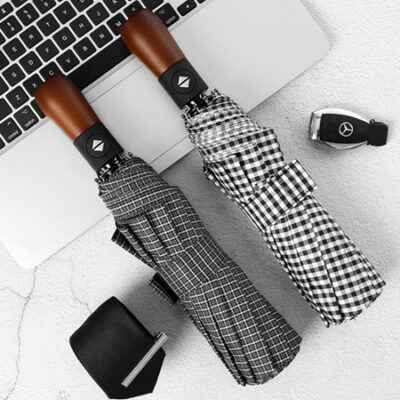 우산판촉물 럭셔리 모던체크 3단 완전 자동우산 2종 8k 대표이미지