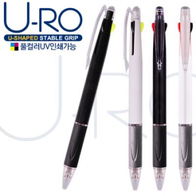 컬러인쇄 유로21흑백볼펜독일잉크볼펜심형광심 기념품제작 대표이미지