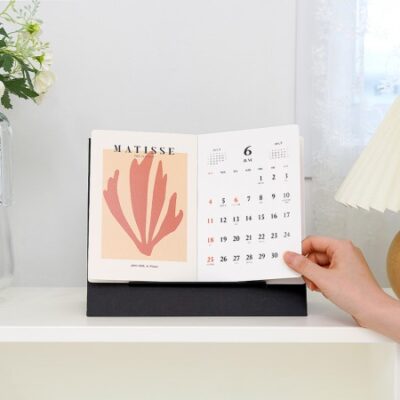 탁상달력 책자형 앙리마티스 250x210 캘린더 제작 대표이미지