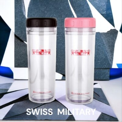 텀블러제작 스위스 밀리터리 트라이탄 이중뉴보틀 380ml 대표이미지