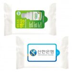 홍보물품 화이트 20매 물티슈제작 대표이미지