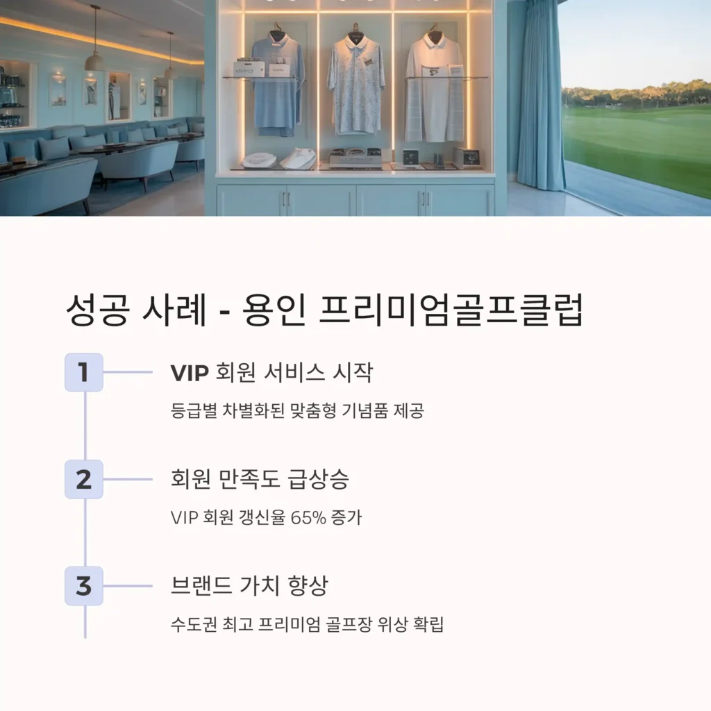 골프 기념품 제작 성공 사례