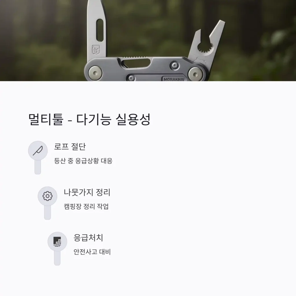 산악회 기념품 제작 멀티툴