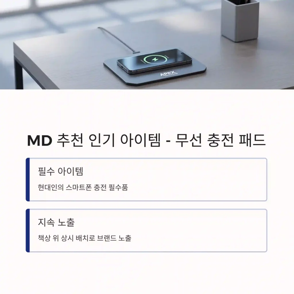 워크샵 기념품 제작 MD추천