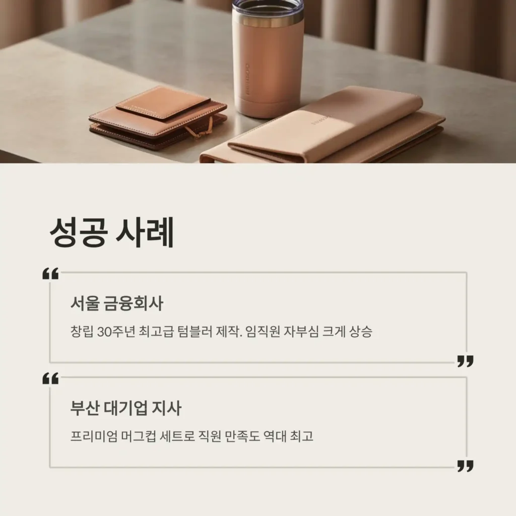 10만원 기념품 제작 성공사례