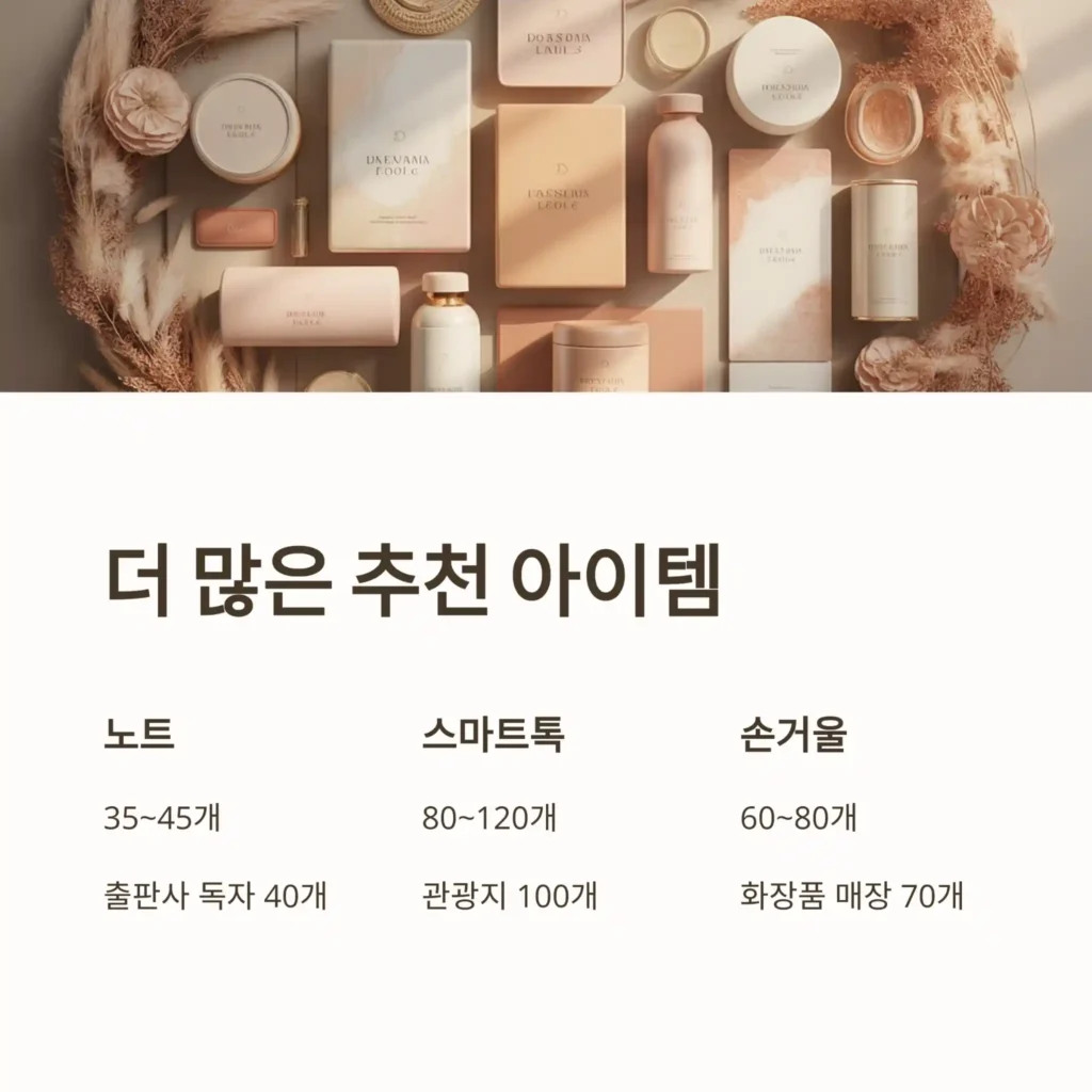 5만원 기념품 제작 용도별 아이템