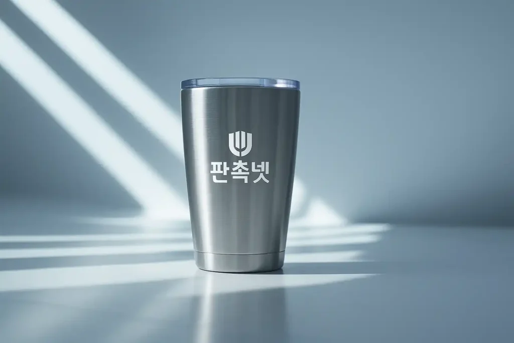 겨울 홍보물 제작 텀블러