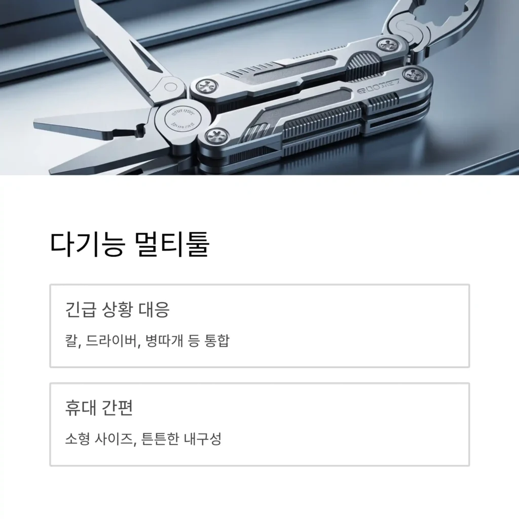 경찰 기념품 제작 멀티툴