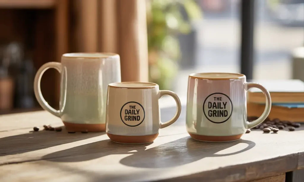 고급 홍보물 제작 머그컵