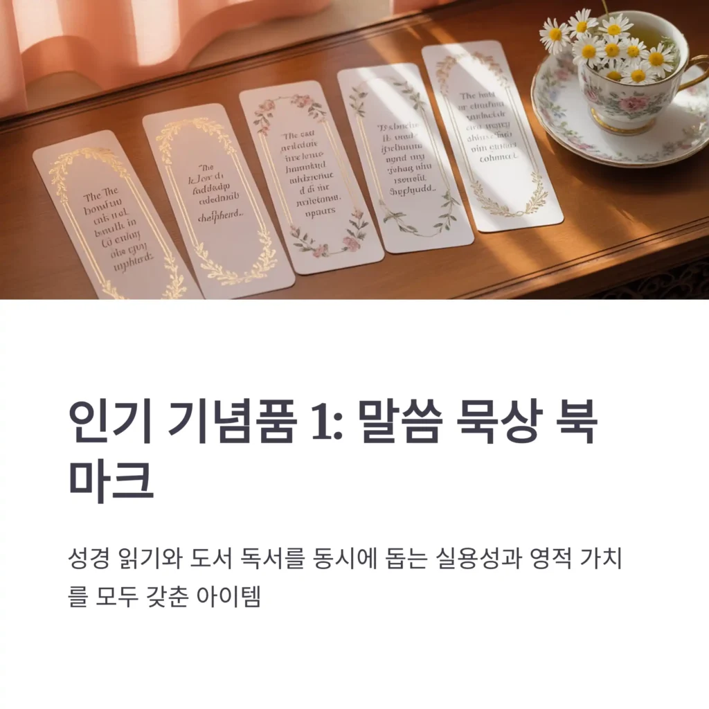 교회 기념품 제작 북마크