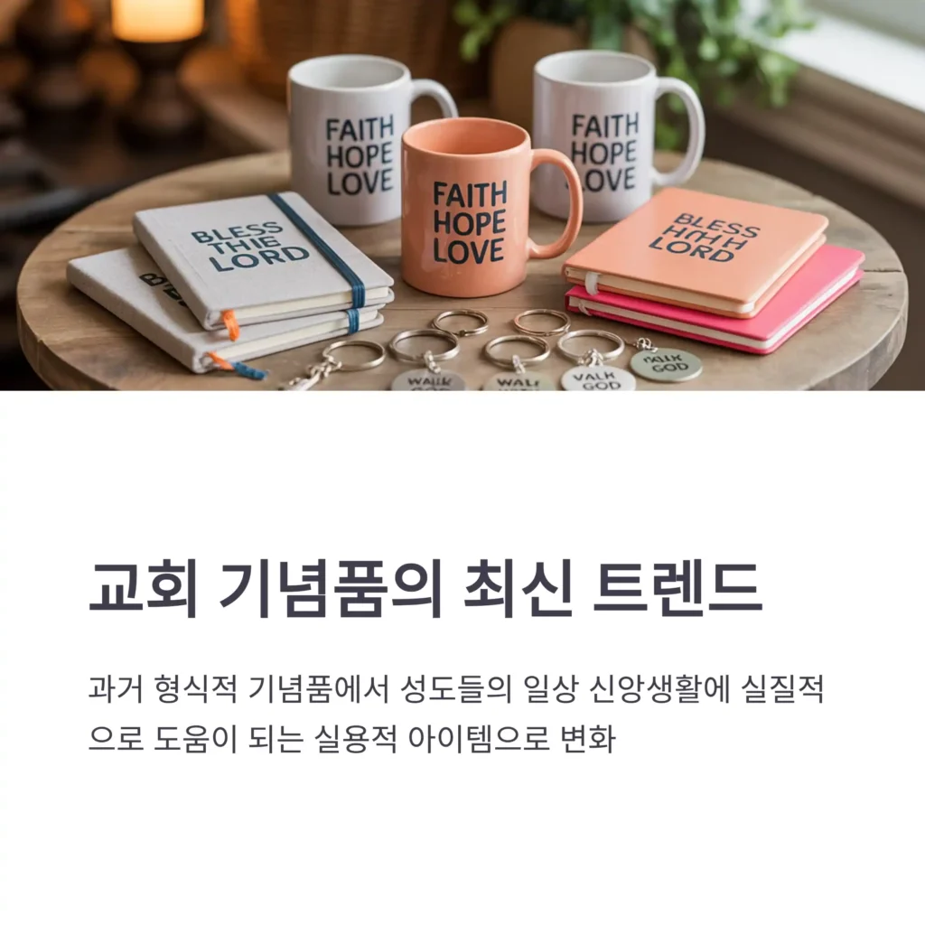 교회 기념품 제작 최신트렌드