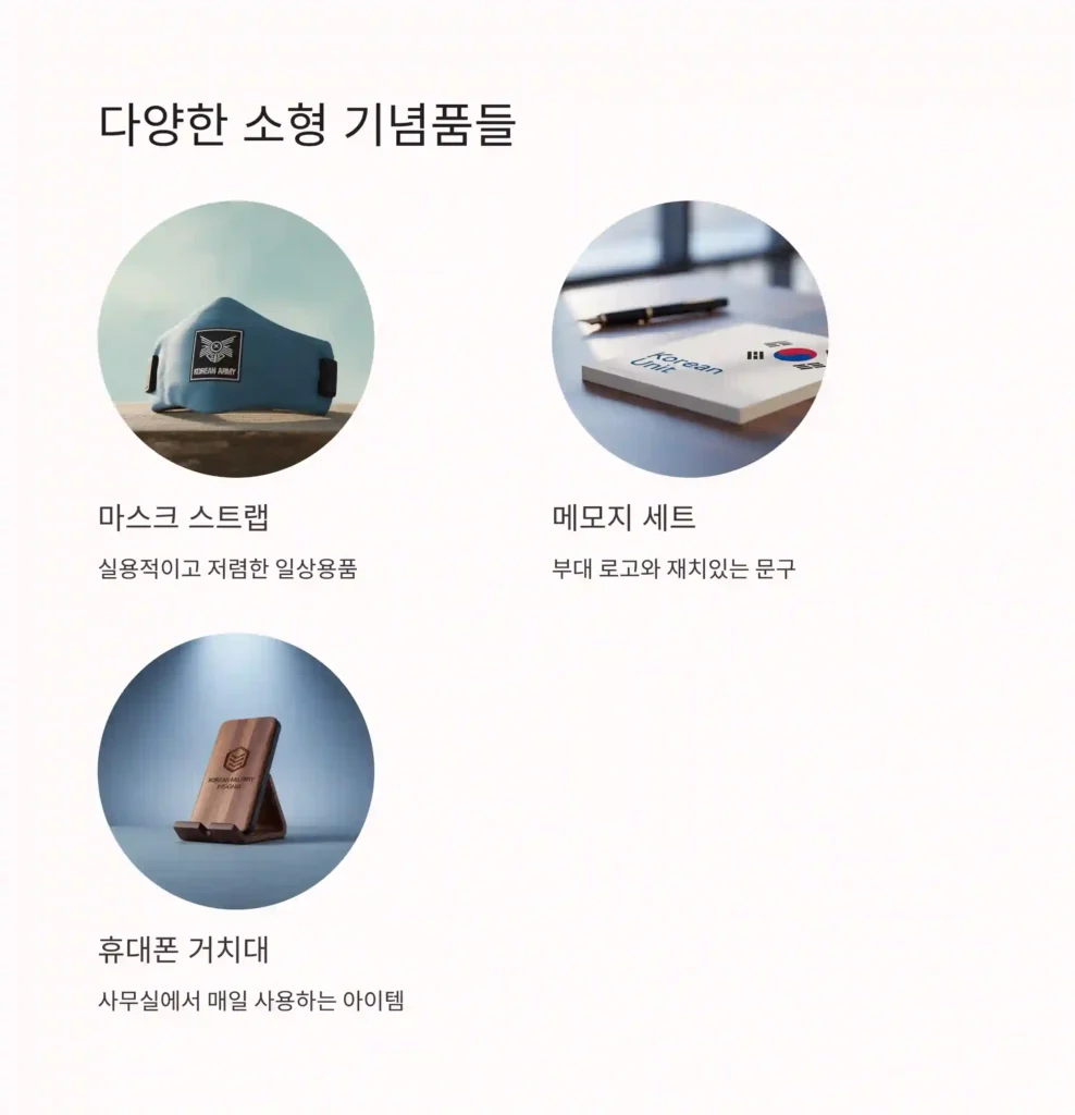 군대 기념품 제작 소형