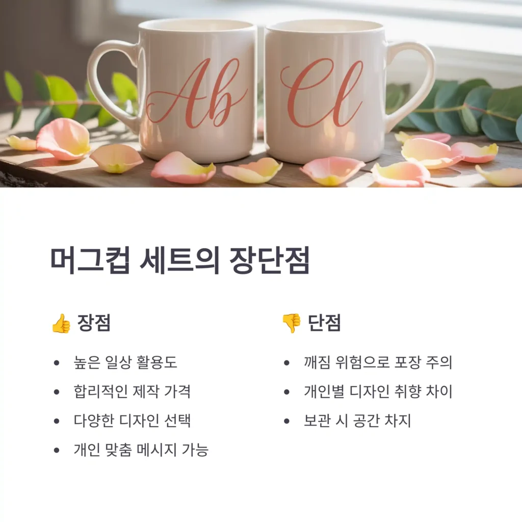 결혼 기념품 제작 머그컵